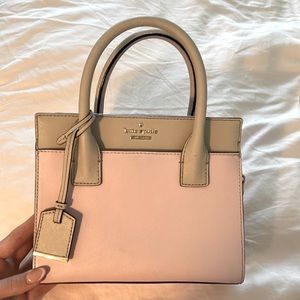 light pink kate spade purse